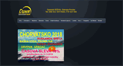 Desktop Screenshot of duhatour.cz